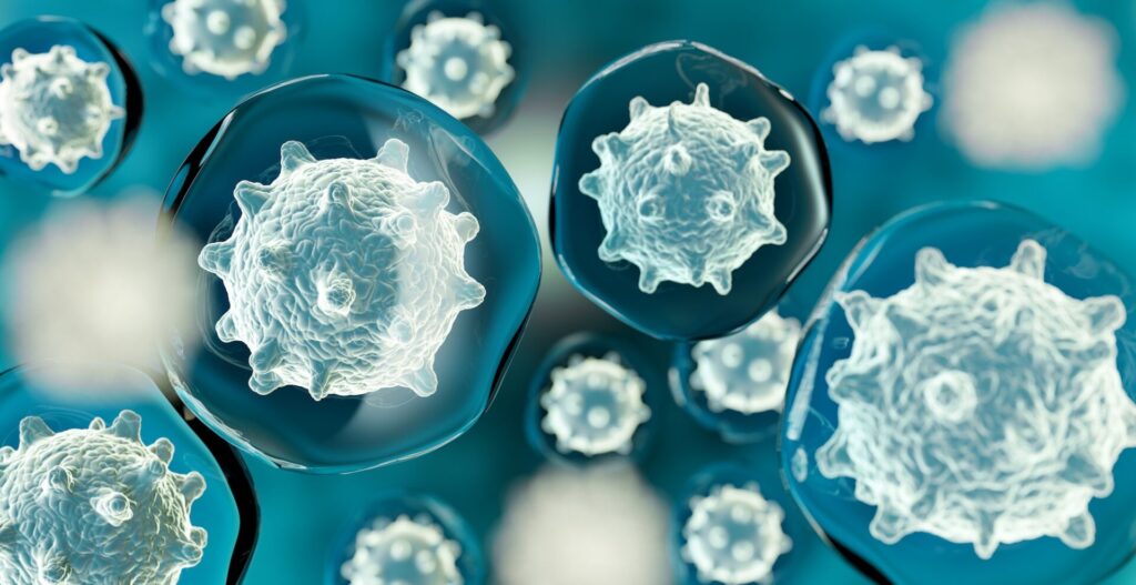 micro organisms cells background