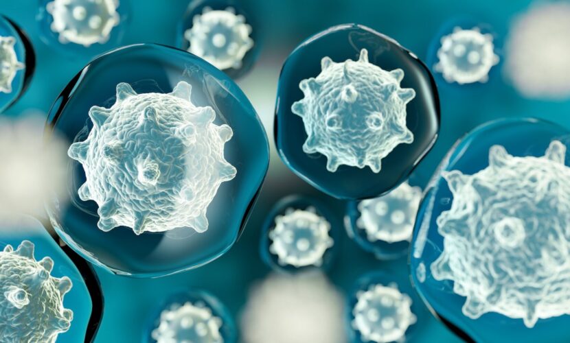 micro organisms cells background